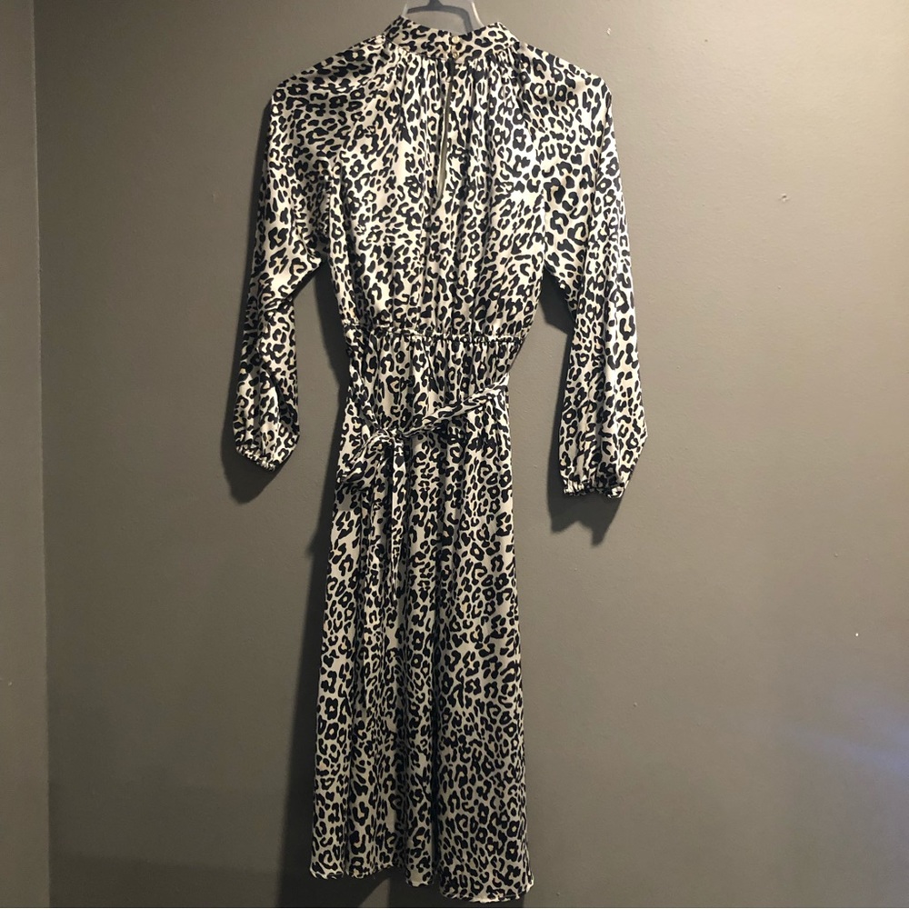 Loft Cheetah Animal Print Dress, 4 - Picture 1 of 7